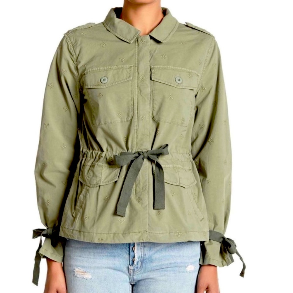 SANCTUARY Honor Utility Eyelet Jacket
